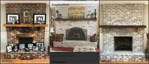fireplace erika collage
